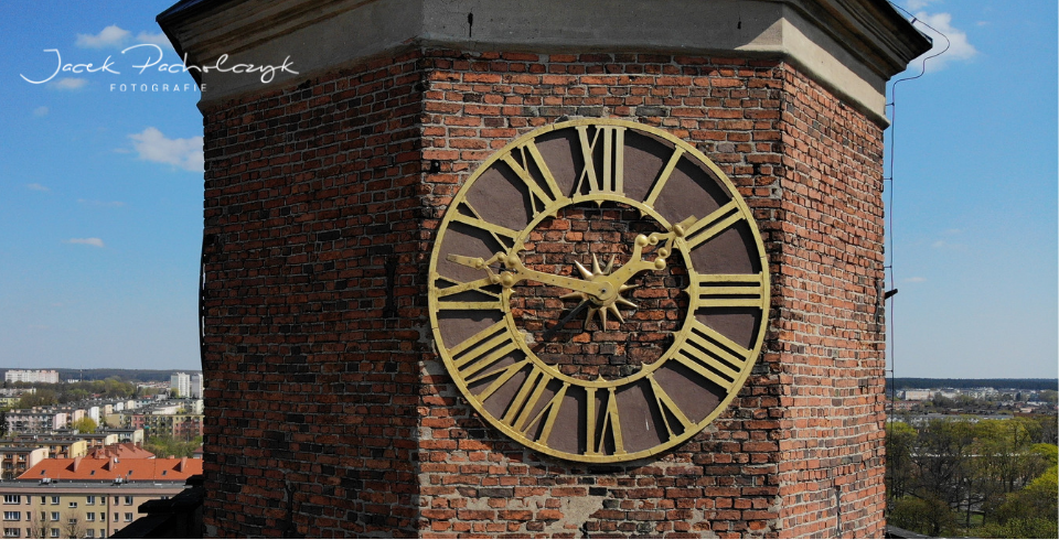 zegar kościół św Jan
