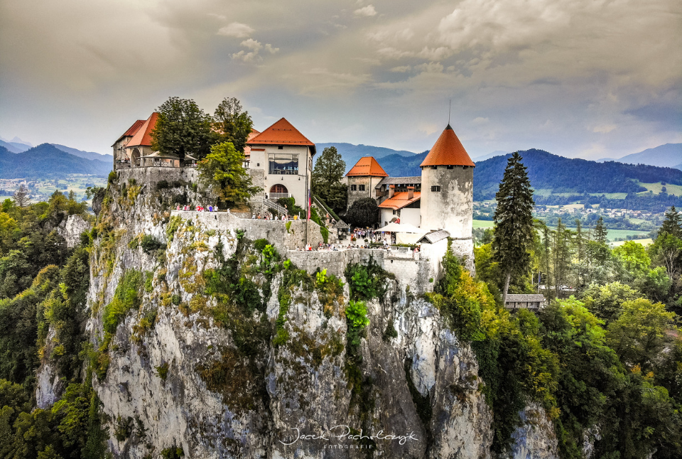 Słowenia zamek Blled
