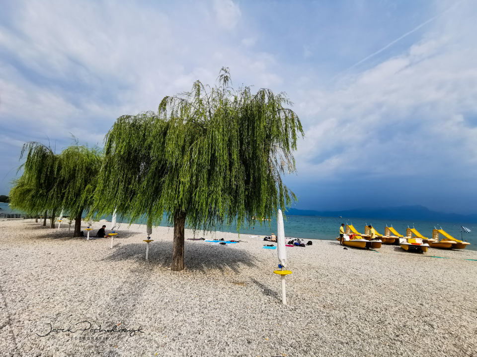 Jezioro Garda plaża