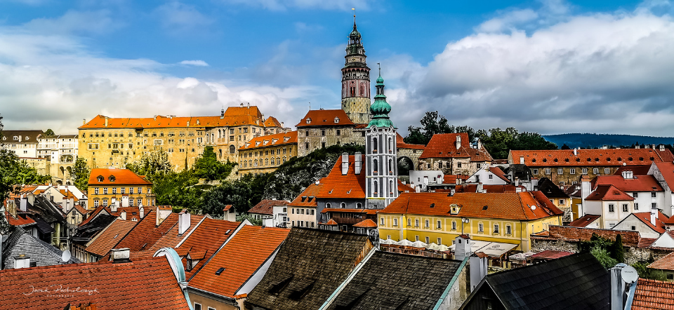 Czeski Krumlow panorama