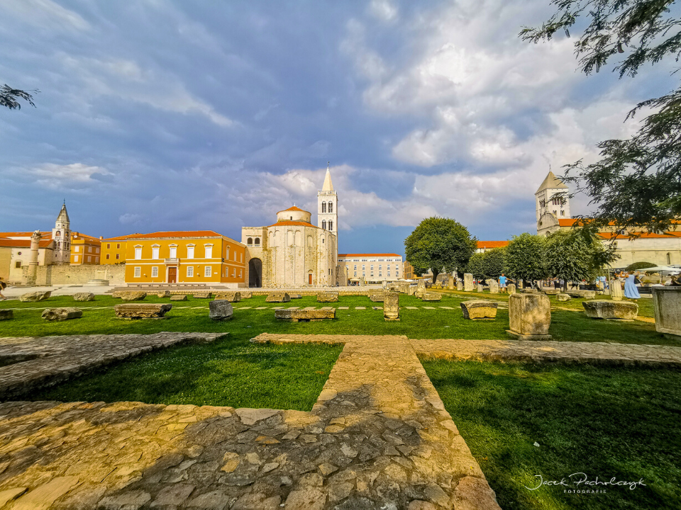 Zadar archeo starówka