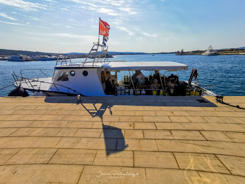 Zadar łódź nurkowa
